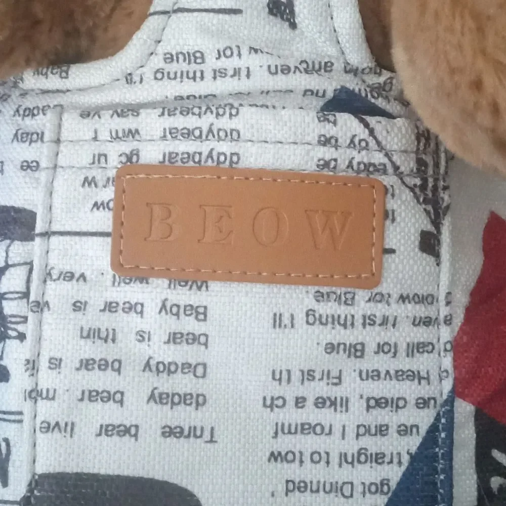 New Dog Adjustable Over The Shoulder Carrier NWT Beow